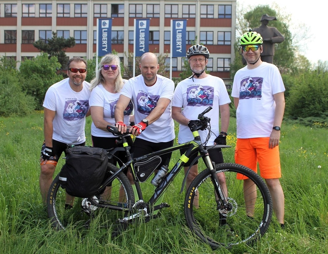LIBERTY Ostrava - Herausforderung „Auf dem Fahrrad zur Arbeit“