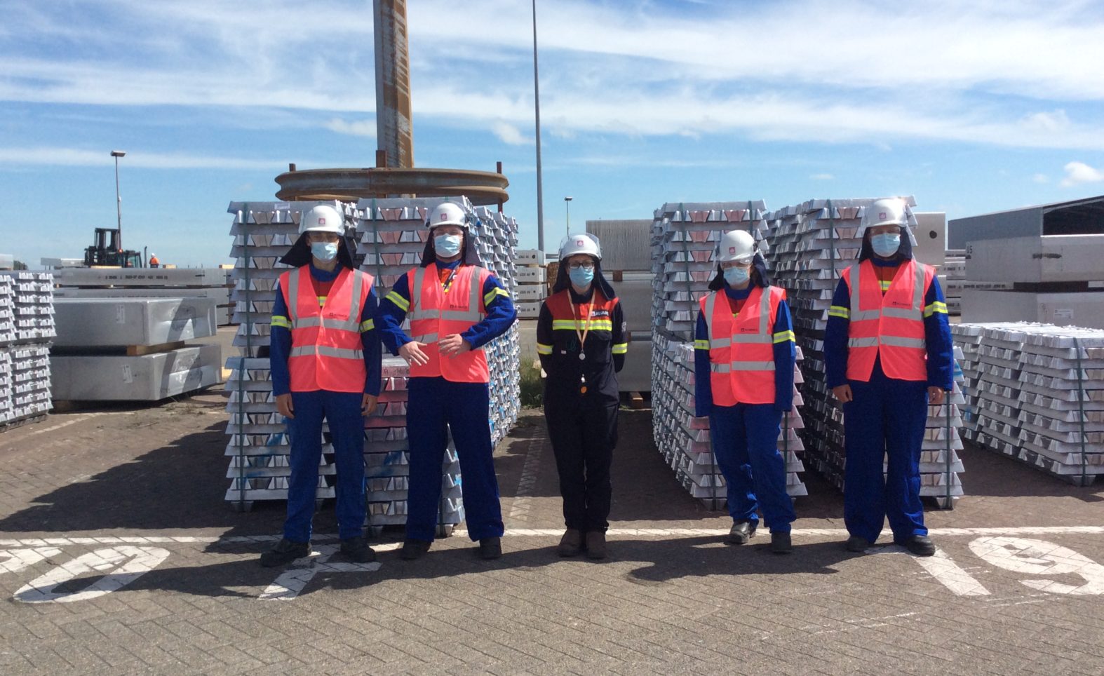 A visit to ALVANCE Aluminium Dunkerque to end the academic year!