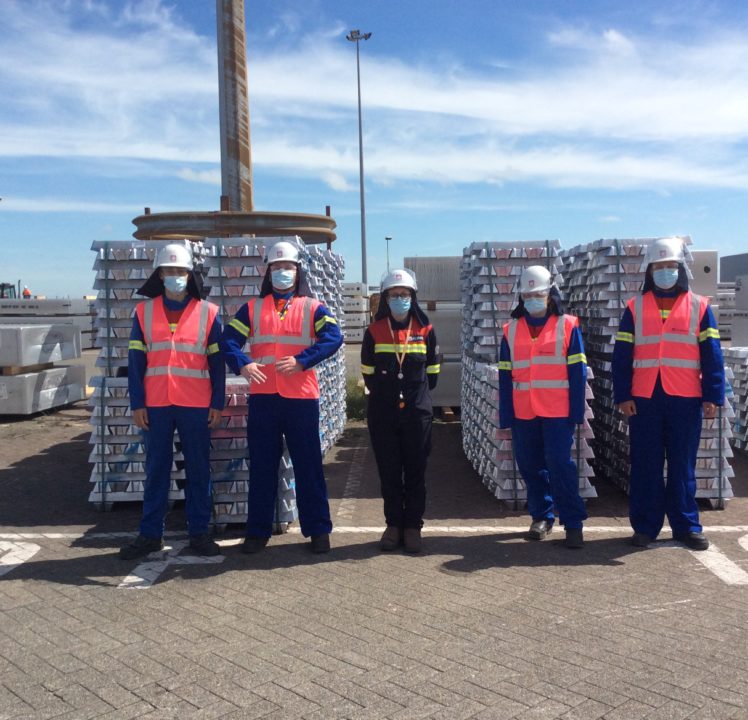A visit to ALVANCE Aluminium Dunkerque to end the academic year!