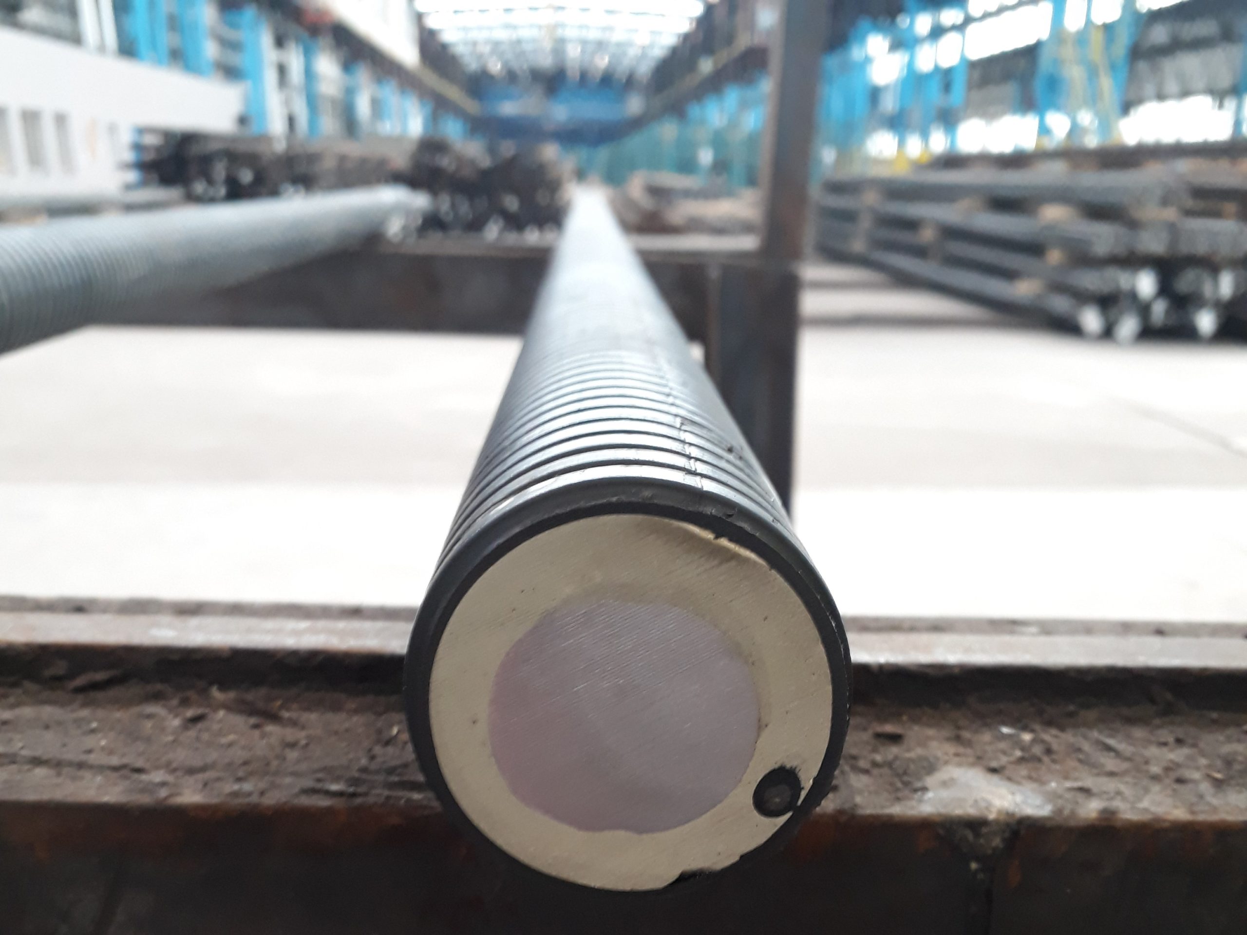 Ostrava threaded bars with the double anti-corrosion protection