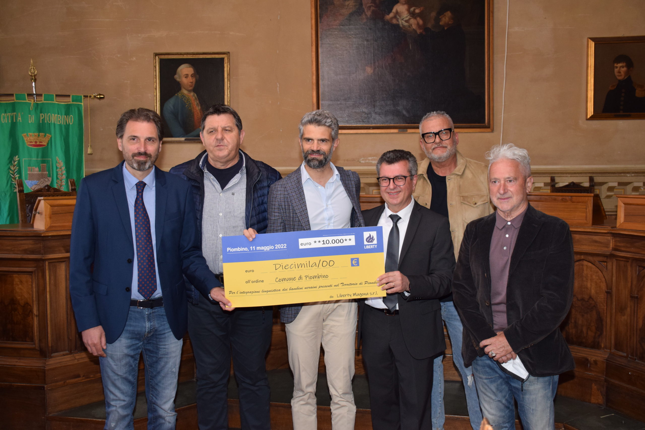 LIBERTY Magona dona 10,000 euro per aiutare i profughi ucraini