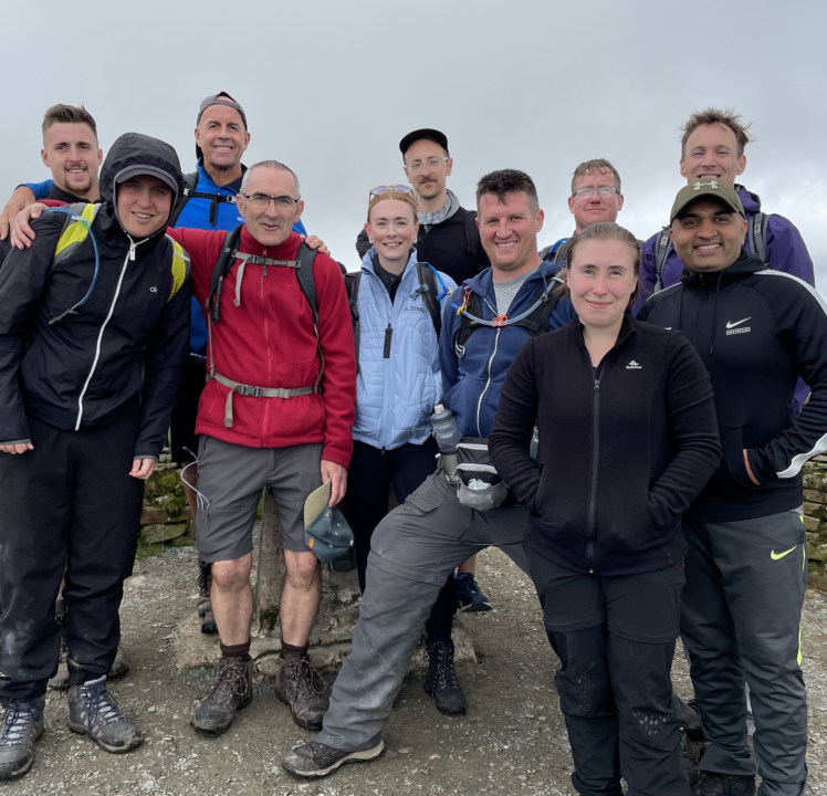 LSUK team scales the Yorkshire peaks to raise over £2200 for children’s charity
