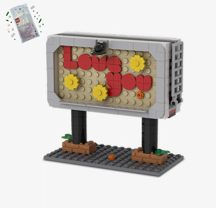 The Winning LEGO Billboard Builder Design