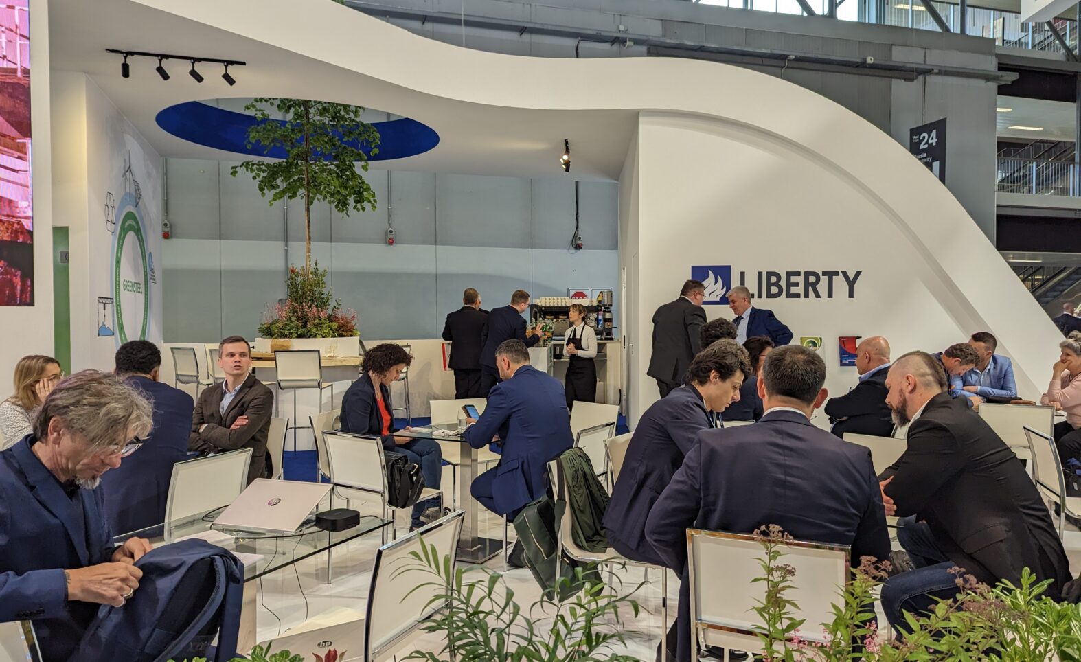 LIBERTY flying the flag at Made in Steel 2023