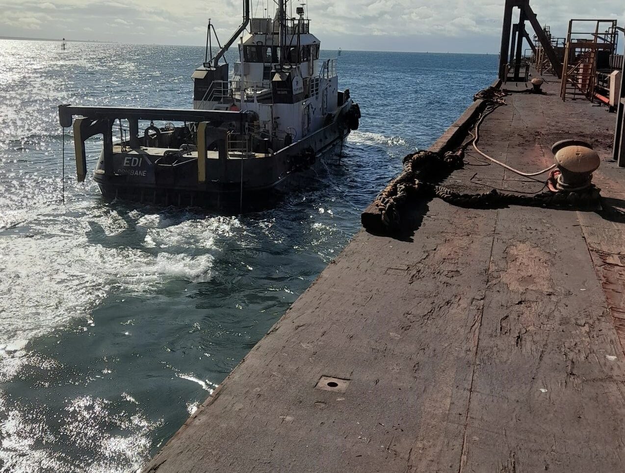Whyalla Port pulls off intricate sweeping operation