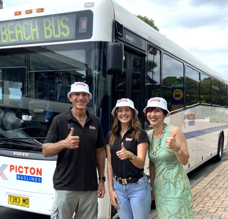 Bush to the Beach … Tahmoor’s bus delivers