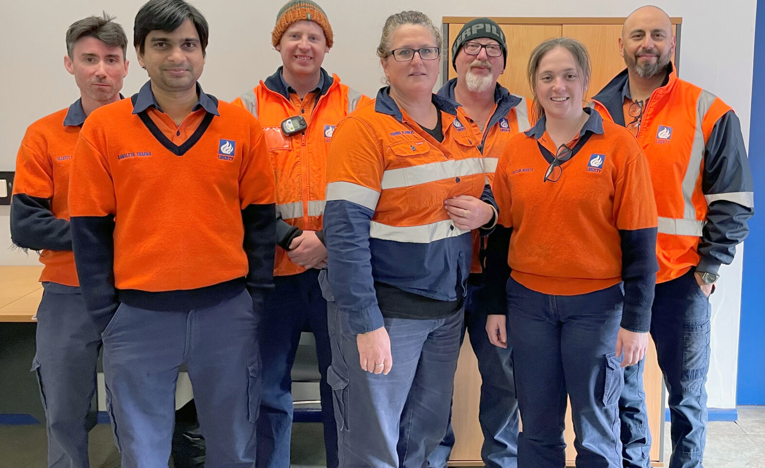 LIBERTY Bell Bay Procurement Team celebrates $1m milestone