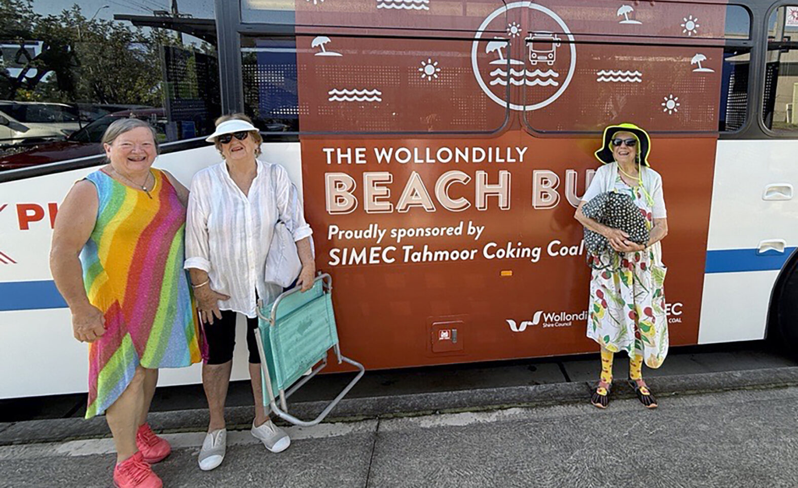 Community says thanks to Tahmoor for beach bus