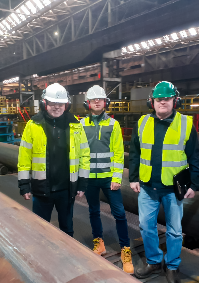 LIBERTY Pipes Hartlepool starts production for major UK energy infrastructure project